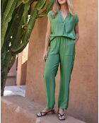 Pantalon Pamela menthe