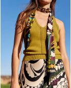 Top en Maille Teva anis