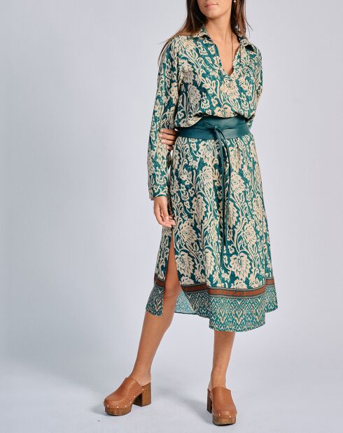 Robe Riga paon/beige