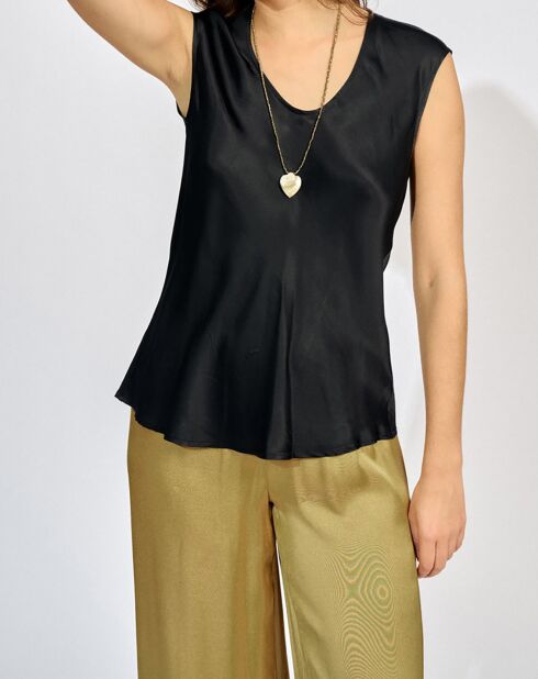 Top Lison noir