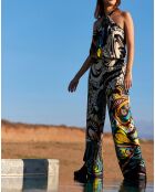 Top Livia multicolore