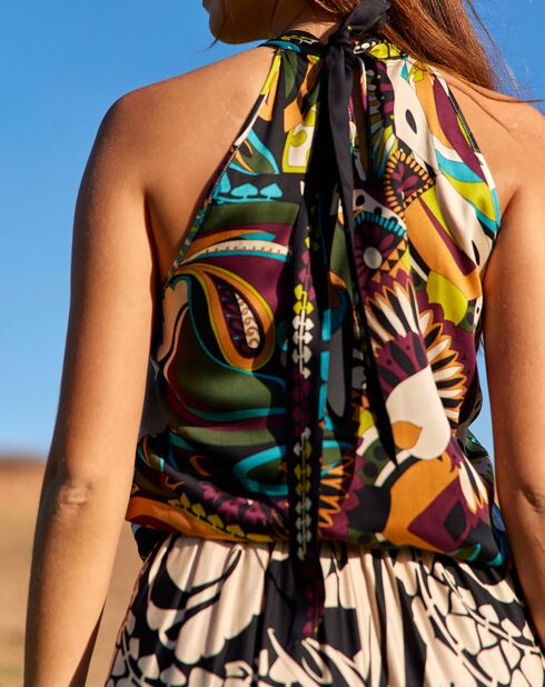 Top Livia multicolore