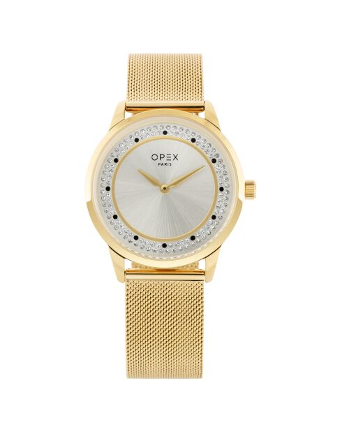 Montre Femme Iris dorée