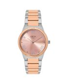 Montre Femme Venus argenté/rose doré