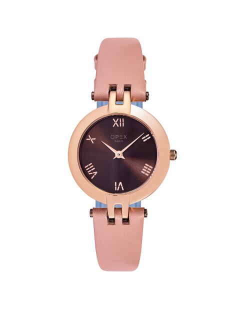 Montre Femme Saturne rose
