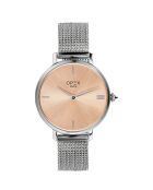 Montre Femme Rotonde argentée