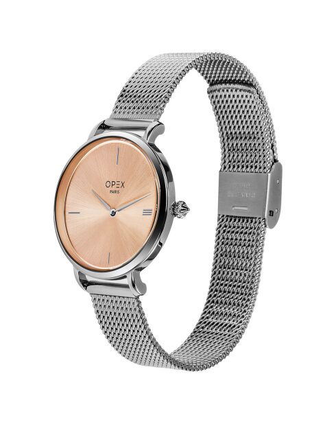 Montre Femme Rotonde argentée