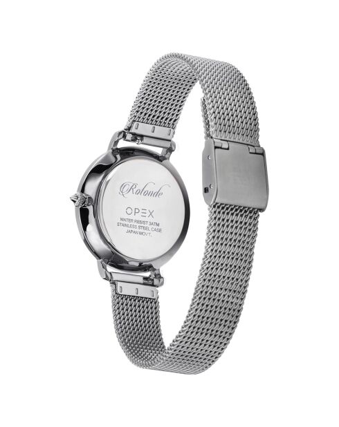 Montre Femme Rotonde argentée