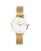 Montre Femme Rotonde dorée