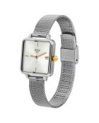 Montre Femme Square argentée