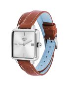 Montre Femme Square marron