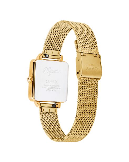 Montre Femme Square dorée