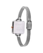 Montre Femme Mini Square argentée
