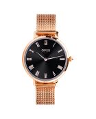 Montre Femme Rotonde rose doré