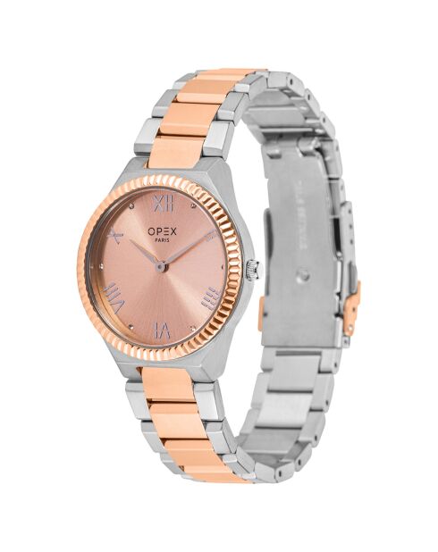 Montre Femme Venus argenté/rose doré