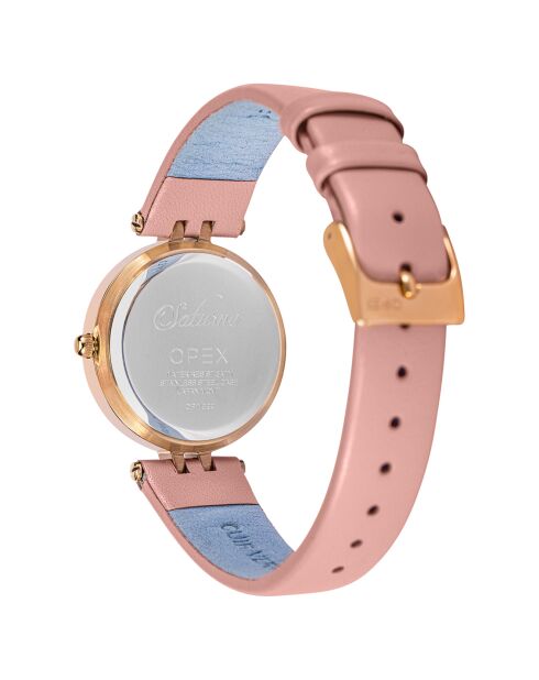 Montre Femme Saturne rose