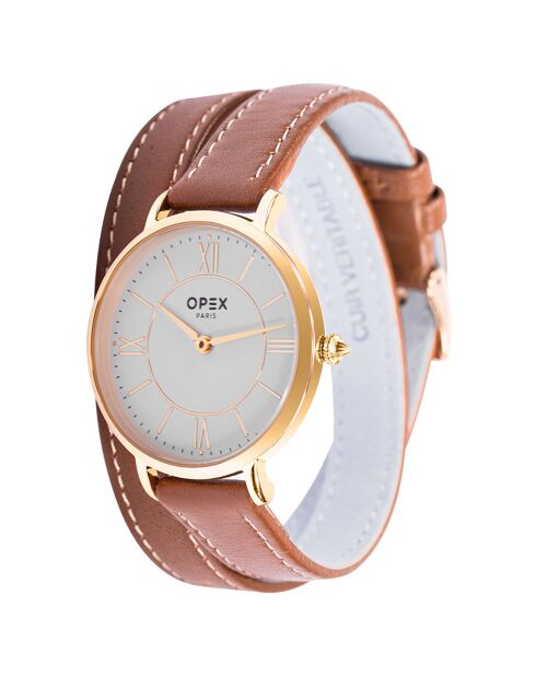 Montre Femme Rotonde marron