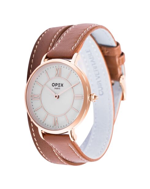 Montre Femme Rotonde marron