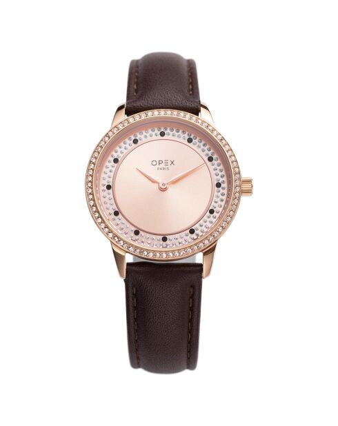Montre Femme Iris marron