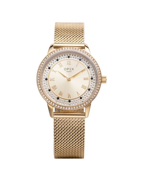 Montre Femme Iris dorée