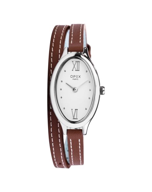 Montre Femme Daphné marron