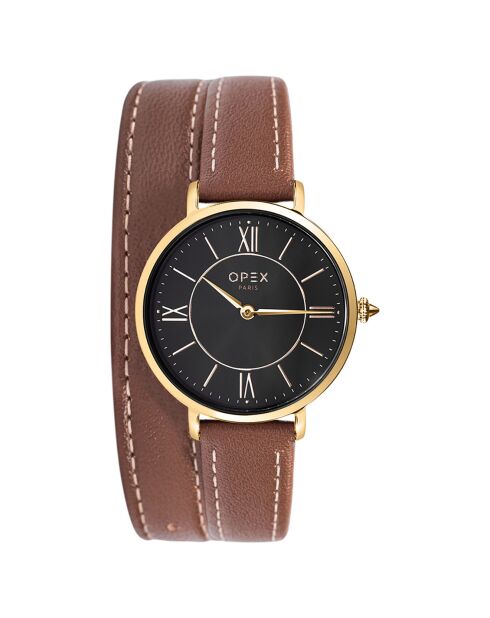 Montre Femme Rotonde marron
