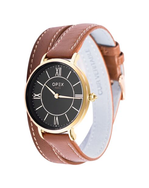 Montre Femme Rotonde marron