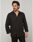 Chemise 100% Lin Ralph noire