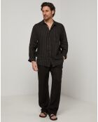Chemise 100% Lin Ralph noire