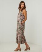 Combinaison 100% Lin Myrtille taupe