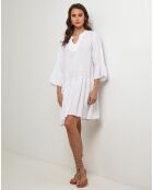 Robe 100% Lin Couture blanche