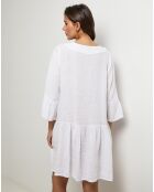 Robe 100% Lin Couture blanche