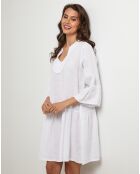 Robe 100% Lin Couture blanche