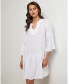 Robe 100% Lin Couture blanche