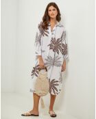 Robe 100% Lin Jane blanche
