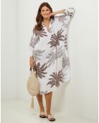 Robe 100% Lin Jane blanche