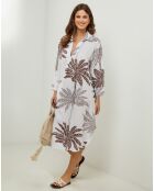 Robe 100% Lin Jane blanche