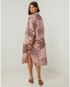 Robe 100% Lin Jane vieux rose