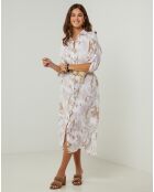 Robe 100% Lin Jane blanche
