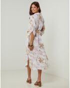 Robe 100% Lin Jane blanche