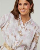 Robe 100% Lin Jane blanche