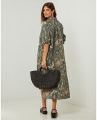 Robe 100% Lin Jane kaki