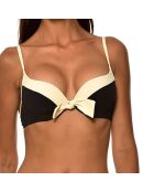 Haut de maillot de bain Salento bonnet C noir