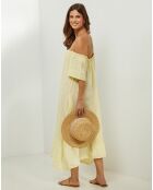 Robe 100% Lin Manon jaune