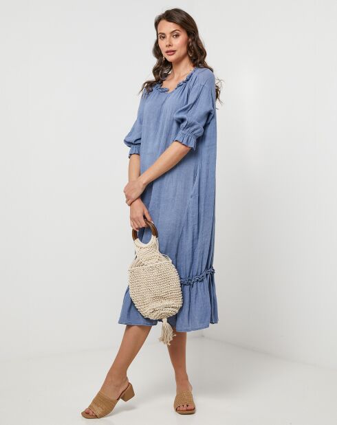 Robe 100% Lin Ananas jeans