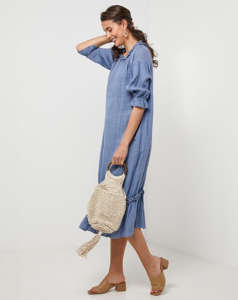 Robe 100% Lin Ananas jeans