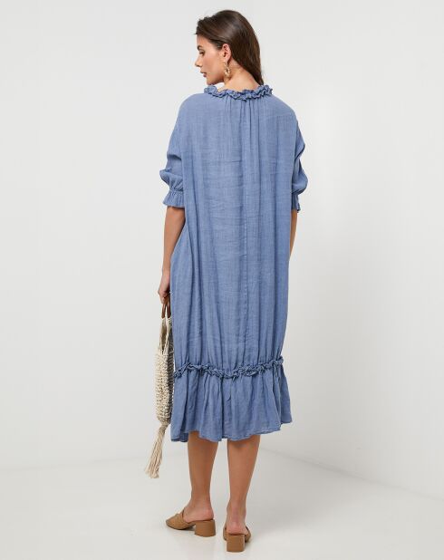 Robe 100% Lin Ananas jeans