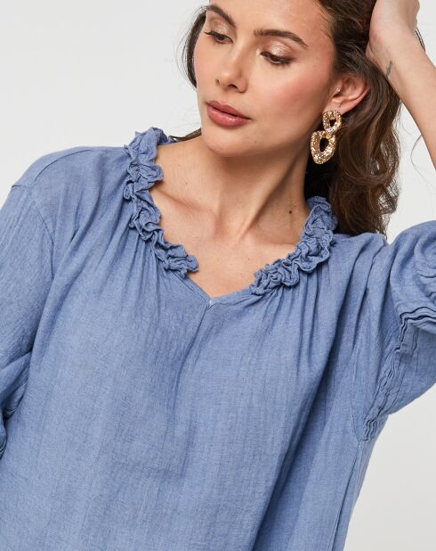 Robe 100% Lin Ananas jeans
