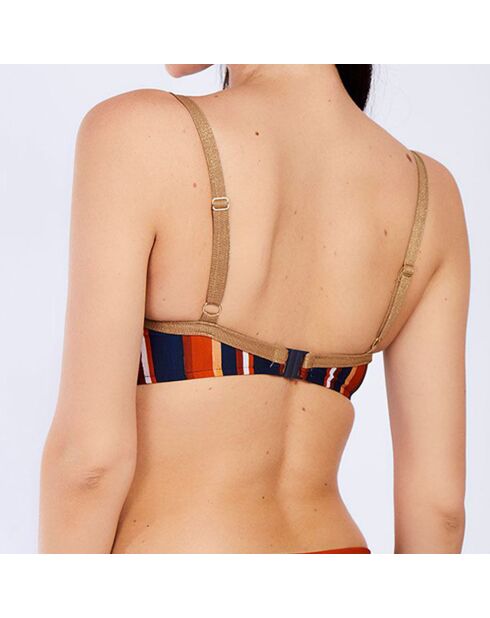 Haut de maillot de bain Afreeka bonnet D multicolore