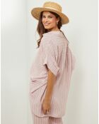 Chemise Bibsy rose